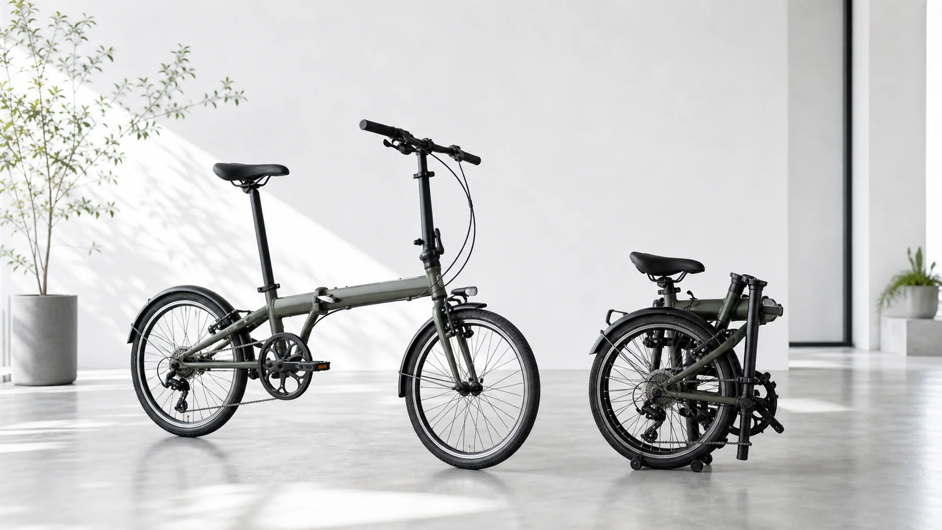 MAKTAの自転車カテゴリを表す折りたたみ自転車
